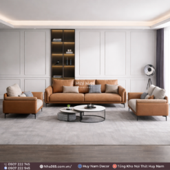 Sofa Hiện Đại SF-2065 Cao Cấp | Sofa Da PU Phòng Khách Giá Tốt - Ảnh 3