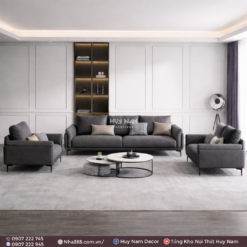 Alternative view of Sofa Hiện Đại SF-2065 Cao Cấp | Sofa Da PU Phòng Khách Giá Tốt