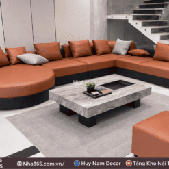 Sofa Hiện Đại SF-2067 Cao Cấp | Sofa Da Nappa Chống Cào, Xoá Mực - Ảnh 2