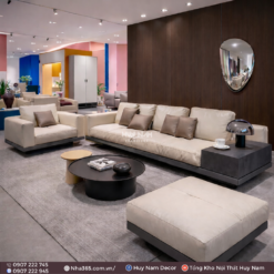 Sofa Hiện Đại SF-2069 Cao Cấp | Sofa Da Nappa Chống Cào, Xoá Mực