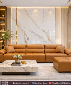 Sofa Hiện Đại SF-2073 Cao Cấp | Sofa Da Nappa Chống Cào, Xoá Mực