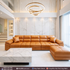 Alternative view of Sofa Hiện Đại SF-2075 Cao Cấp | Sofa Da Nappa Chống Cào, Xoá Mực