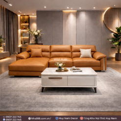 Sofa Hiện Đại SF-2078 Cao Cấp | Sofa Da Nappa Chống Cào, Xoá Mực