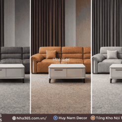 Sofa Hiện Đại SF-2080 Cao Cấp | Sofa Da Nappa Chống Cào, Xoá Mực - Ảnh 4
