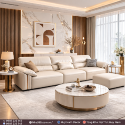 Alternative view of Sofa Hiện Đại SF-2080L Cao Cấp | Sofa Da Nappa Chống Cào, Xoá Mực