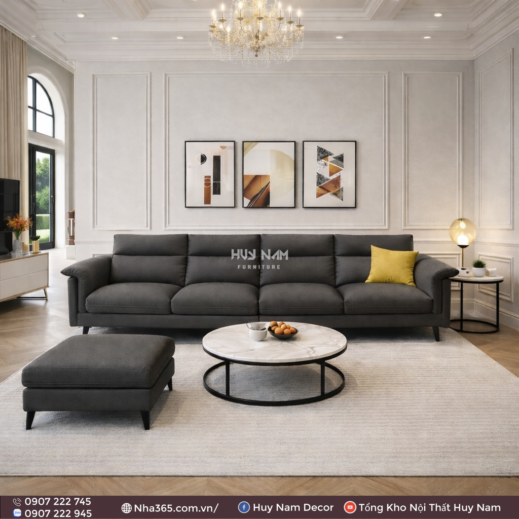 Sofa Hiện Đại SF-2093  | Sofa Vải Nỉ Giá Tốt