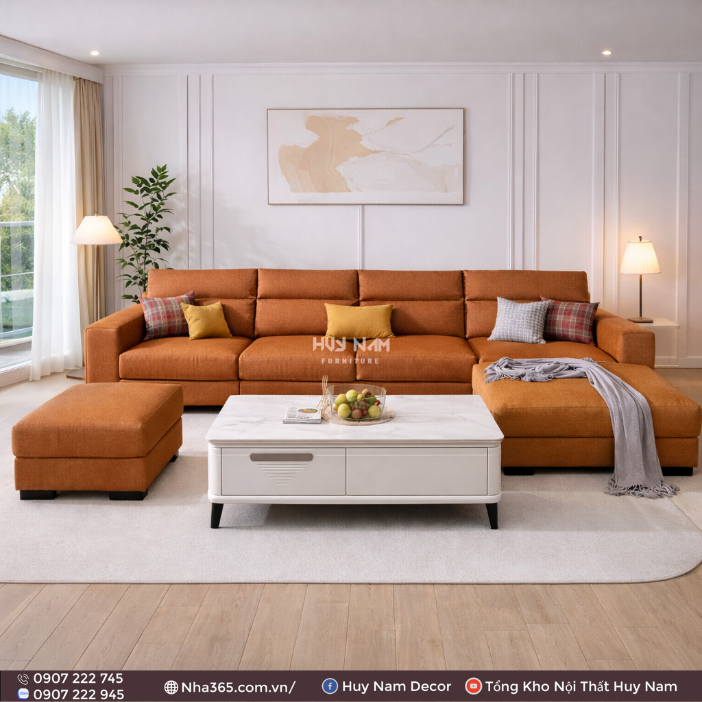 Sofa Hiện Đại SF-2094 | Sofa Da PU Chống Cào