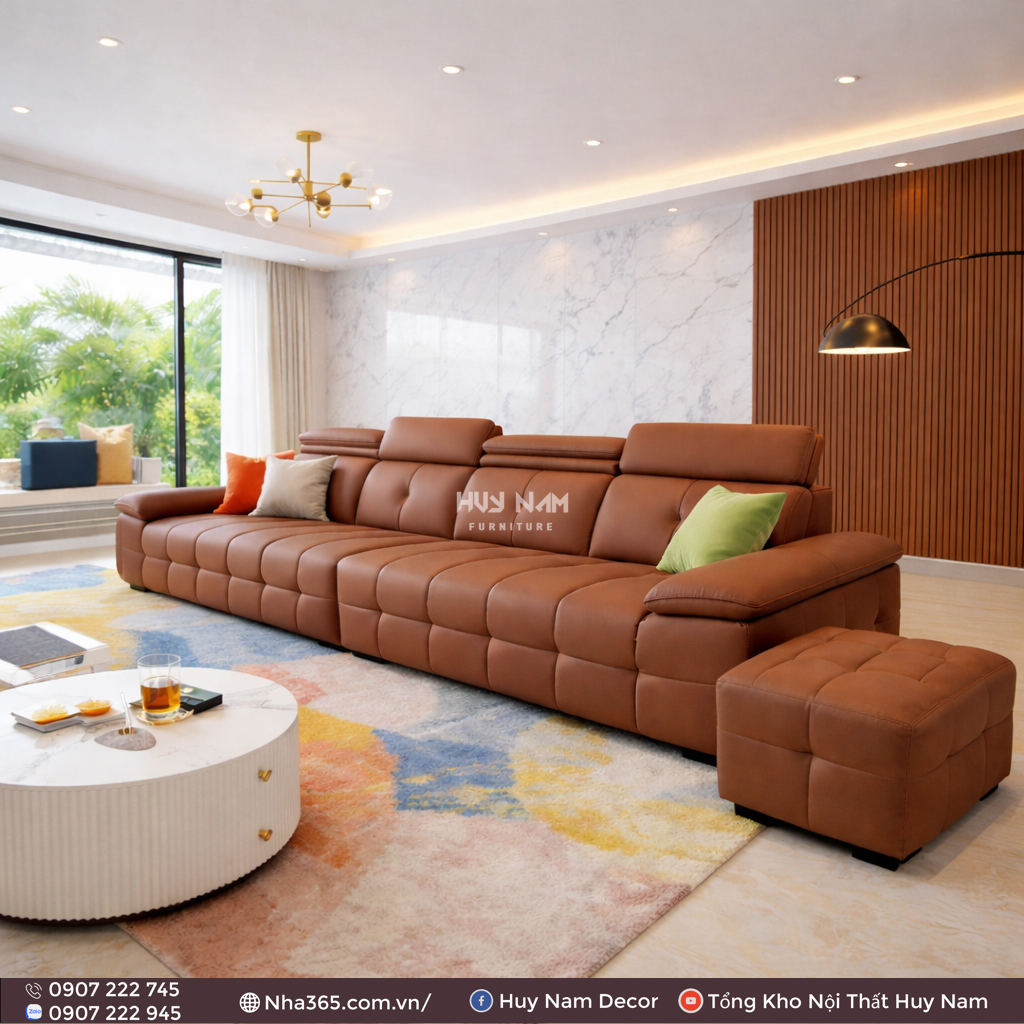 Sofa Hiện Đại SF-2099 | Sofa Da PU Chống Cào