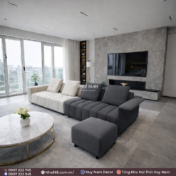 Alternative view of Sofa Hiện Đại SF-2100 Cao Cấp | Sofa Da Nappa Chống Cào, Xoá Mực