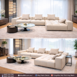 Alternative view of Sofa Hiện Đại SF-2104 Cao Cấp | Sofa Da Nappa Chống Cào, Xoá Mực